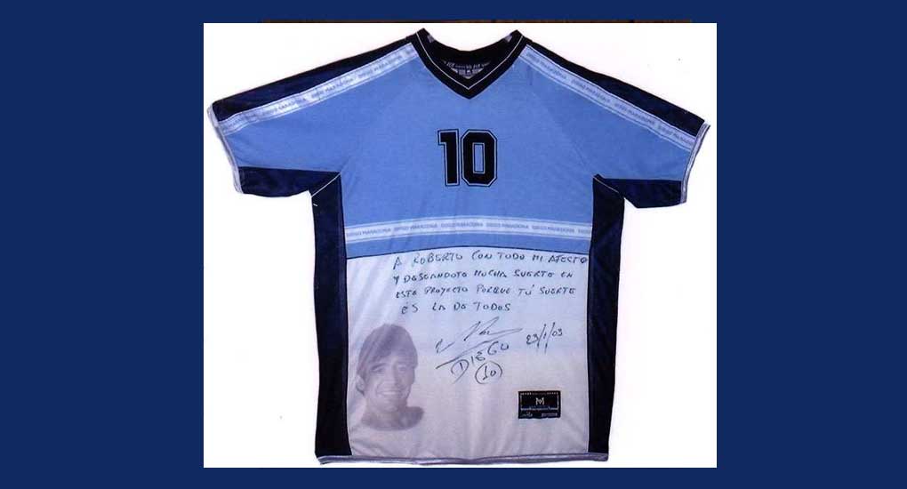 Camiseta de Diego Maradona